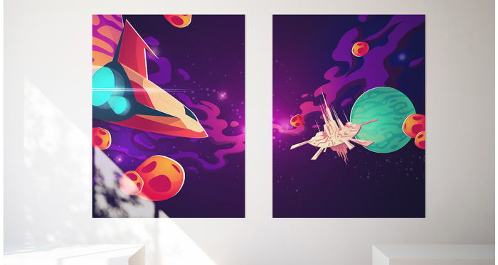 9 mil.  Poster Paper